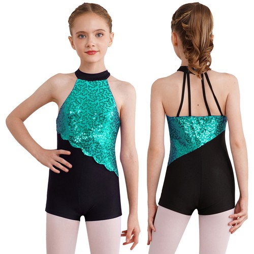 Girls sequins gymnastics - girls,