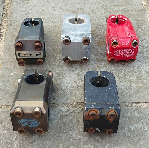 Bmx threadless stem lot - 5x,