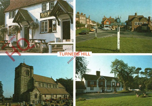Picture postcard turners hill - picture, postcard~