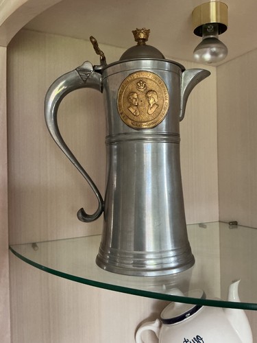 Commemorative coffee jug