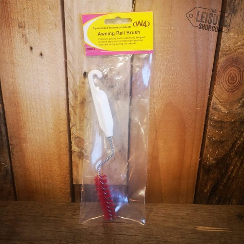 Awning rail brush