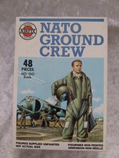 VINTAGE AIRFIX NATO GROUND CREW HO/OO MODEL FIGURES 01758-5  (1981)