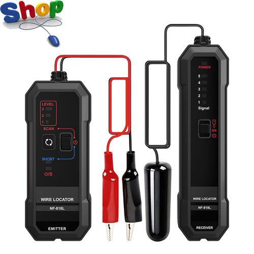 Underground wire locator with - wire,