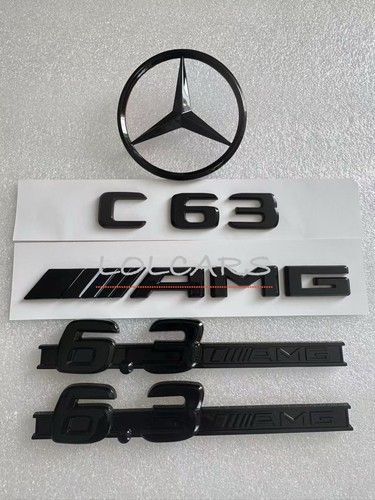 Gloss black amg side - gloss,