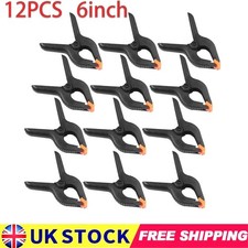 12X NEW Large Spring Clamps 6
