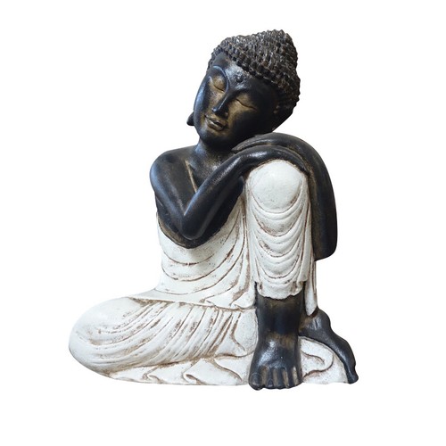 Sitting buddha statue indoor - sitting,