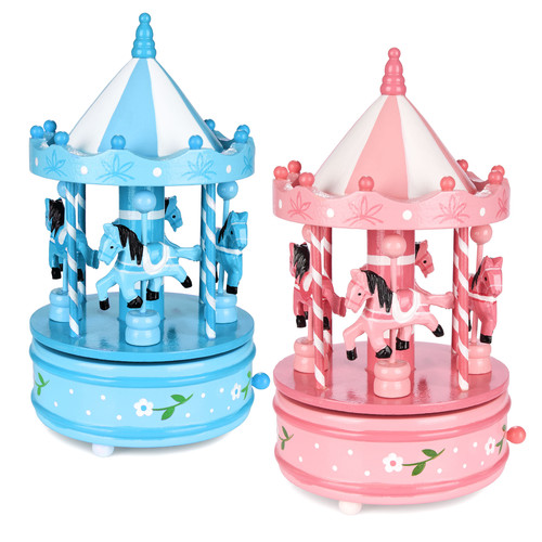 Music box wooden baby - box,