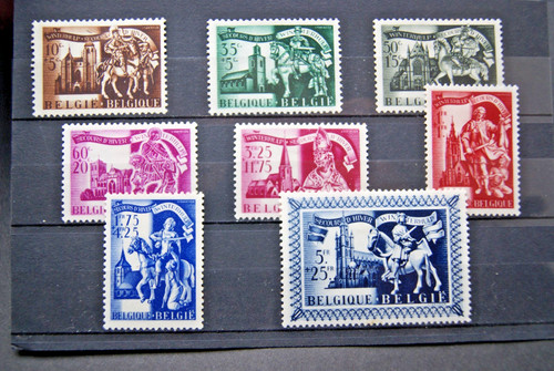 Belgium stamps 1943 german - belgium, stamps.