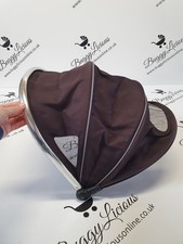 iCandy Peach 1 2 3 4 Canopy Hood Black jack Dark Brown