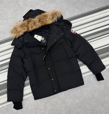 CANADA GOOSE Wyndham Parka in Black Colour S to XXL  Express delivery