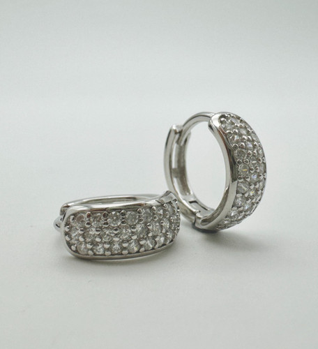 Solid 925 sterling silver 14mm - sterling,
