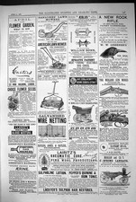 Old 1883 Advertisement Ransomes Lawn Mower Bayliss Morgan Landaus Mid Victorian