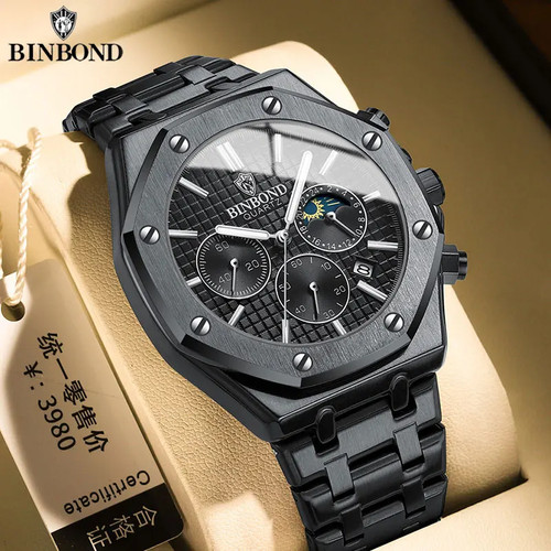 Men luxury stainless steel - men's,