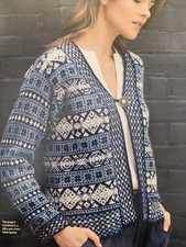 Knitting Pattern 1844Fair Isle