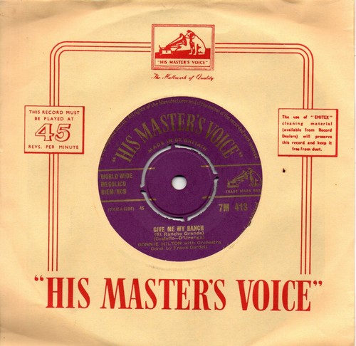 Ronnie hilton and choir - hilton,