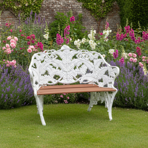 Restored cast iron garden