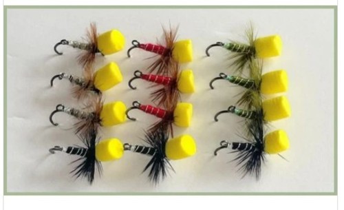 Barbless trout flies 12 - flies,