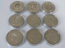 2001-2011 5five Pound Coin Lot