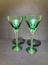 Vintage Italian Wine Glasses