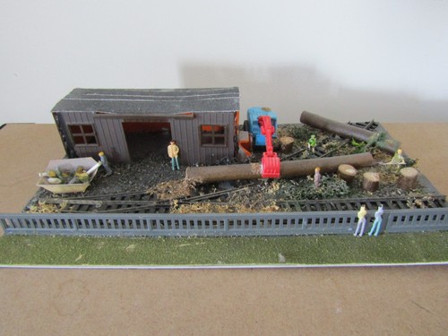 Model railway handmade - model,