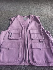 MENS ASOS PURPLE DENIM  SLEEVELESS JACKET SIZE SMALL