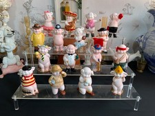 Vintage 1980's Danbury Mint "Piggies" Collectable Pig 16 of 25 available *MULTI*