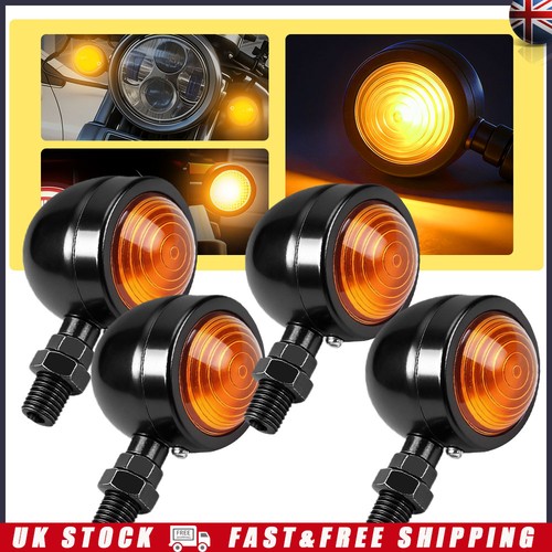 Amber chrome bullet front - chrome,