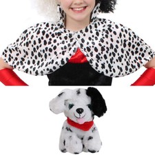 KIDS DALMATIAN CAPE AND PLUSH