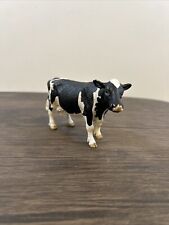 2007 Schleich Retired Holstein Milking Dairy Cow Black &White Figurine Farm