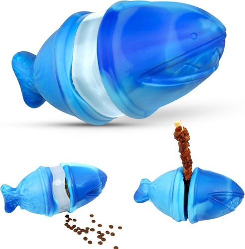 Dog treat dispensing - in,