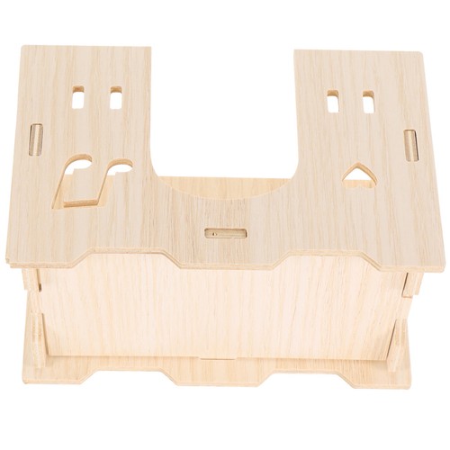 Wooden hamster habitat guinea - hamster,