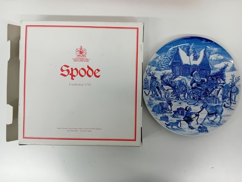 Spode santa big day reindeer - big,