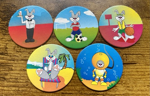 Megatops pogs milk - x4, caps.