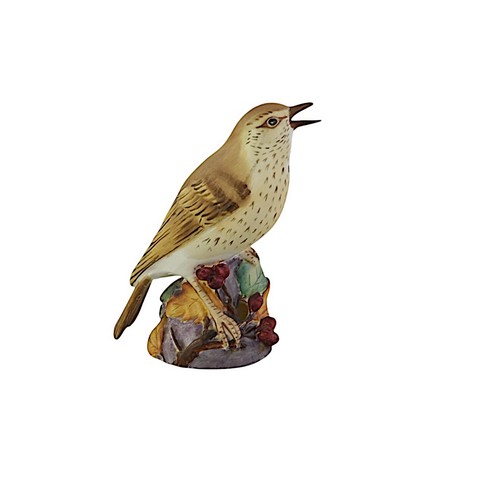 Royal worcester bird thrush - worcester,, bird,