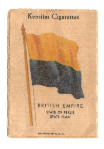 Kensitas silk cigarette - card,