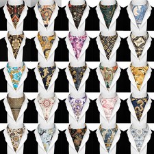 Genuine silk ascot cravat - genuine,