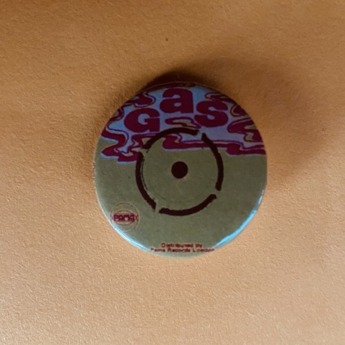 Gas records label 25mm - records,