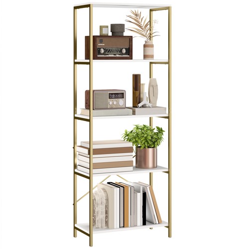Homcom modern bookshelf - modern,