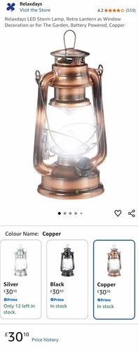 Relaxdays retro copper - relaxdays,