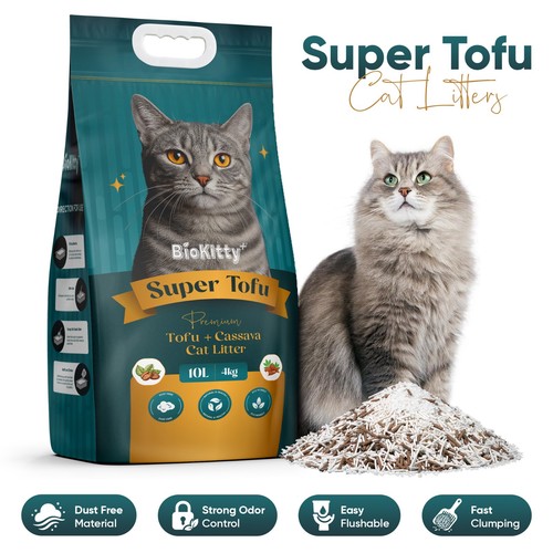 Premium clumping cat litter - clumping,