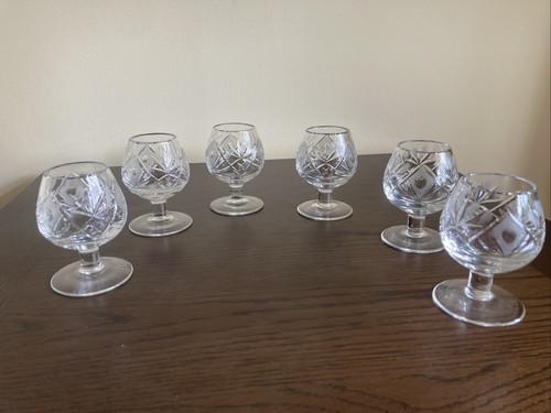 Vintage cut crystal brandy - vintage,