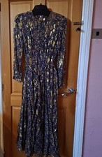 LK Bennett Dr indigo maxi