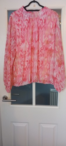 Latino pink bubblehem top with - latino,