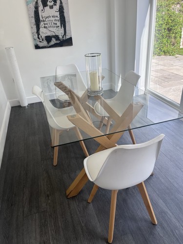 Dining table and - table, chairs