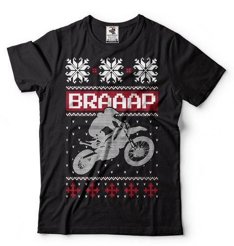 Motocross ugly christmas - motocross,