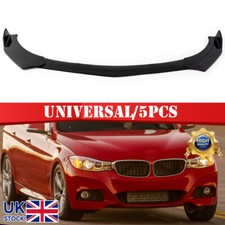Gloss Car Front Bumper Protector Lip Splitter Spoiler Bodykit Body Kit Universal
