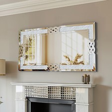 Silver Sparkle Wall Mounted