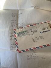 Ray Harryhausen Letter Signed Autograph 1978