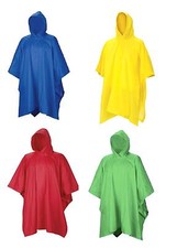 LADIES WATERPROOF PONCHOS Womens rain coats bright colours camping festival macs