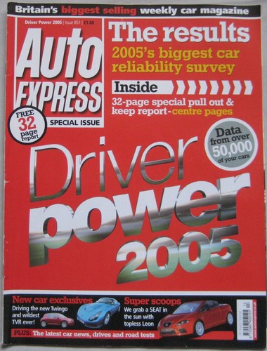 Auto express special - issue, 851